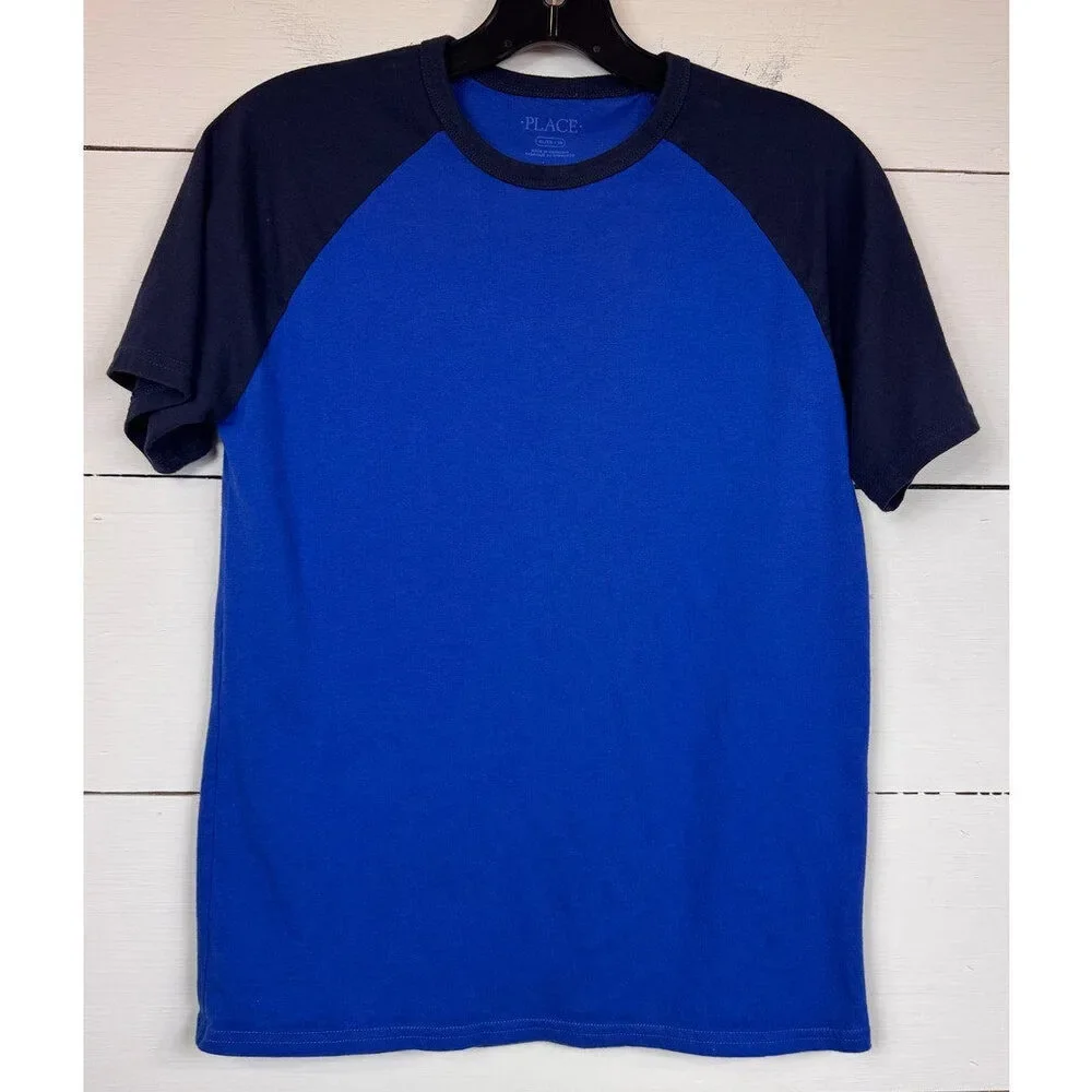 The Children's Place Blue T-Shirt Boy's Size XL (14)
